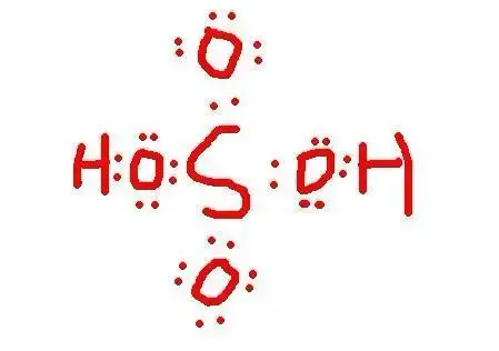 硫酸的电子式是这样吗?