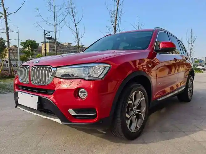 温州2016年6月宝马宝马x32014款xdrive20ix设计套装红色手自一体