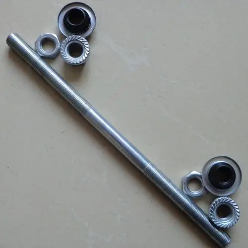 山地车后轴 26自行车后轮轴 公主车轴 车轮转轴 公路轴芯18厘米cm