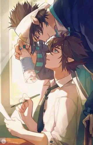 【雷安】作者lofter的id:ranyx 作者:这么温柔的雷狮是假的吧