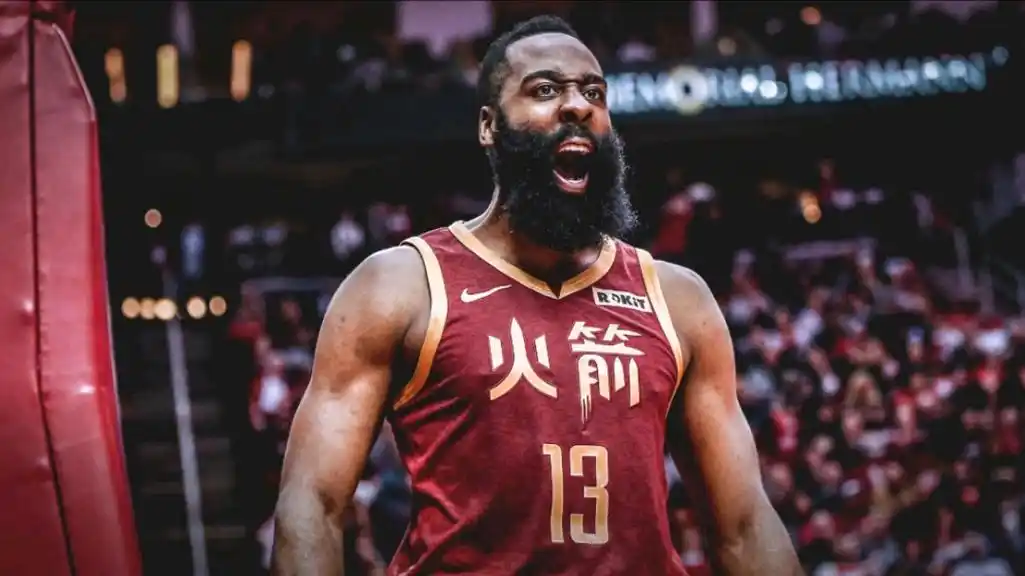 火箭时期的哈登有多强?如果不是勇士他将成为历史第三分卫