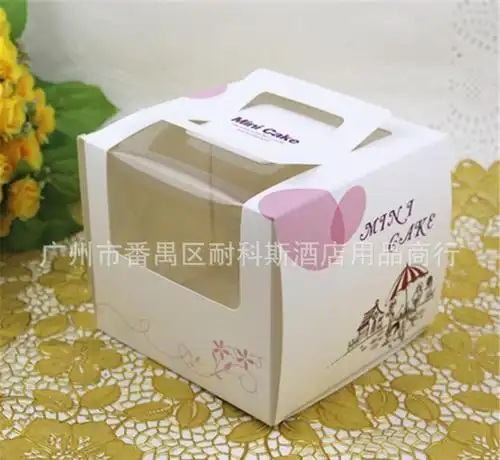 正方形的蛋糕盒的折纸 手工折纸大全-普车都