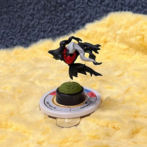 神奇宝贝宠物小精灵宝可梦转盘公仔噩梦神恶梦神达克莱伊老版