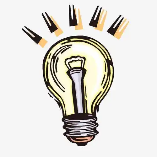 电灯泡简笔画 电灯泡简笔画图片