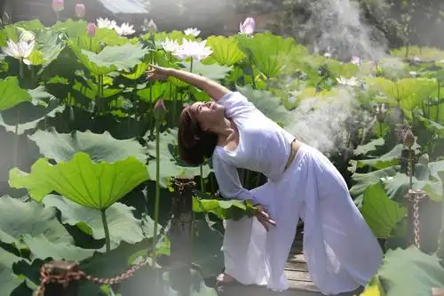 与瑜伽的遇见,唯美了整个曾经