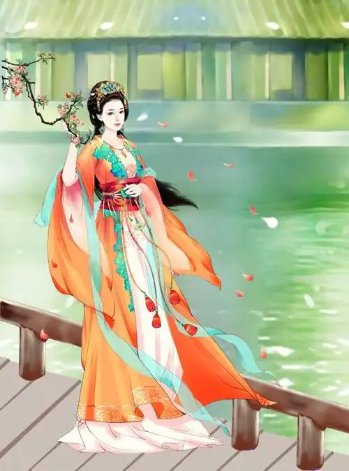 陆蓁采集到橙光素材古装女版立绘