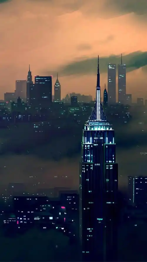 繁华唯美意境城市夜景高清图片3