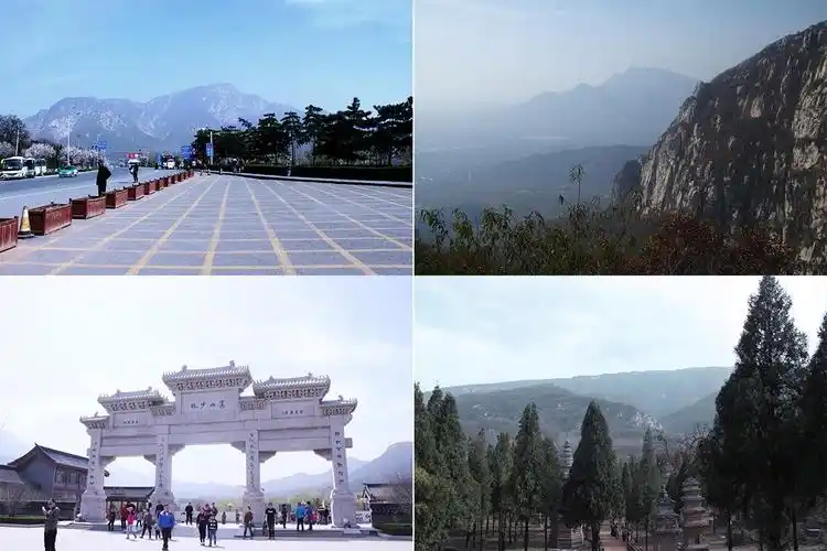 少室山的主峰是连天峰,也是嵩山的最高峰.