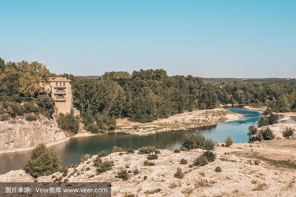 法国,河流,普罗旺斯,水,透明
