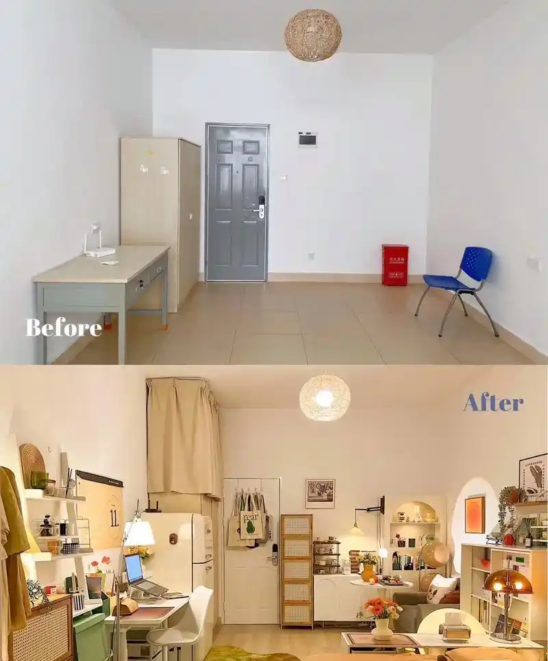 出租屋改造设计|室内家装定制 - 抖音