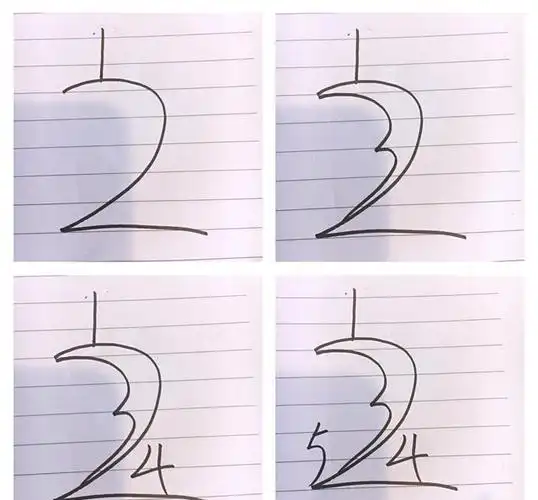 儿童彩绘,数字宝宝1到10简笔画,创意美术教程数字简笔画1~10你来画个