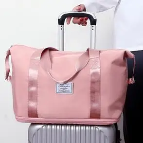 旅行包大容量可套拉杆箱手提包学生便携收纳包短途轻便女行李袋