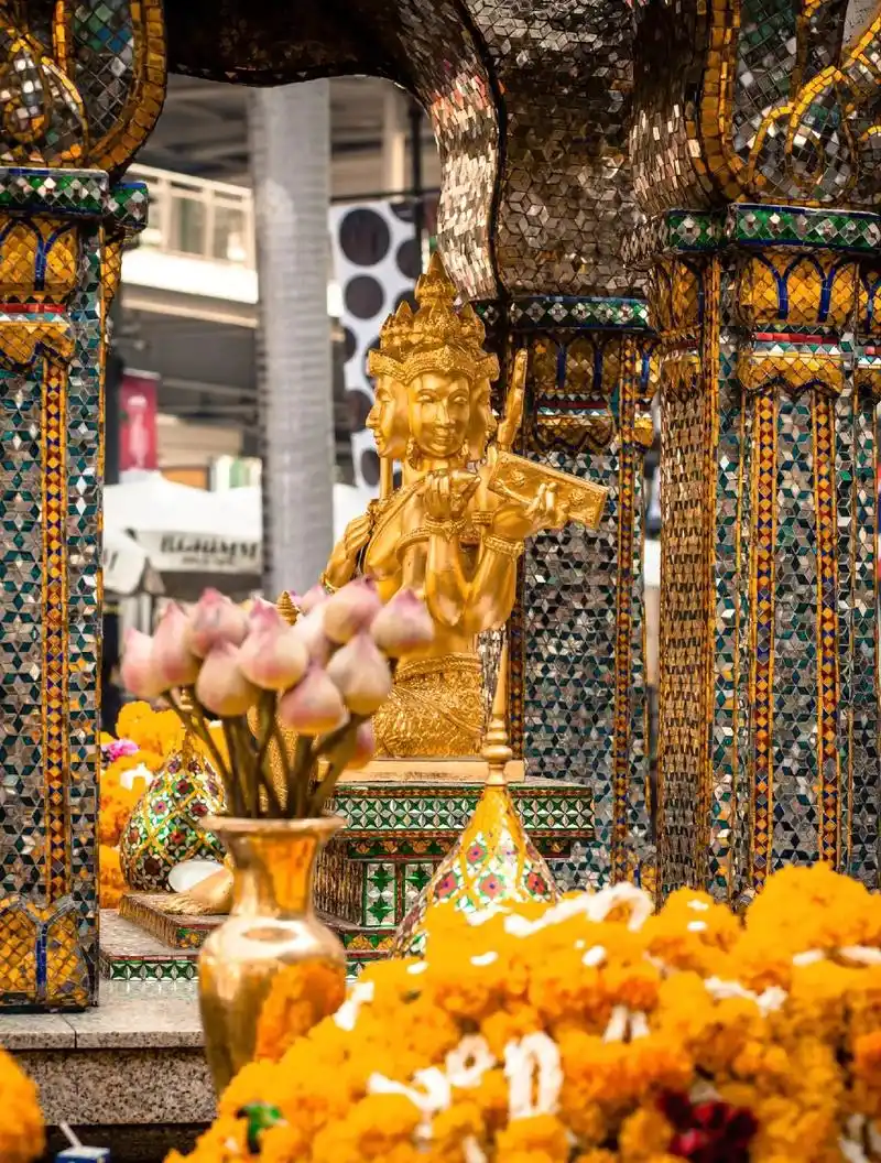 泰国9593四面佛.曼谷四面佛 (erawan shrine - 抖音