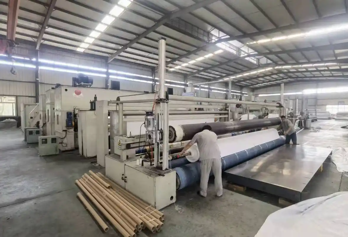 短丝针刺无纺土工布