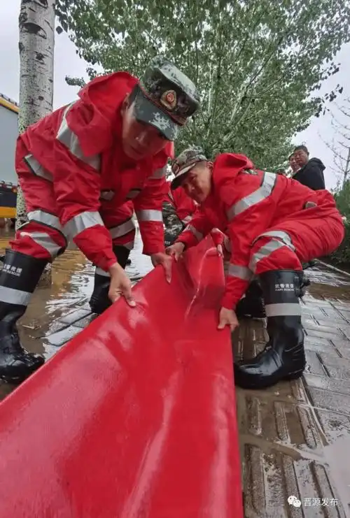 太原晋祠镇:风雨之后见彩虹 众志成城暖人心