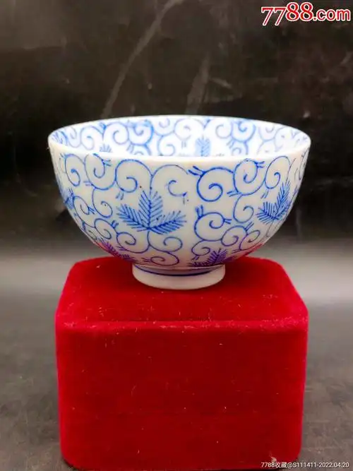 民国寿字青花茶碗_价格120元_第1张_7788商城__七七八八商品交易平台