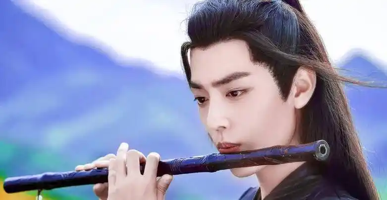 陈情令海外版:魏婴用避尘捅蓝湛,蓝湛嘟嘴装痛,戏