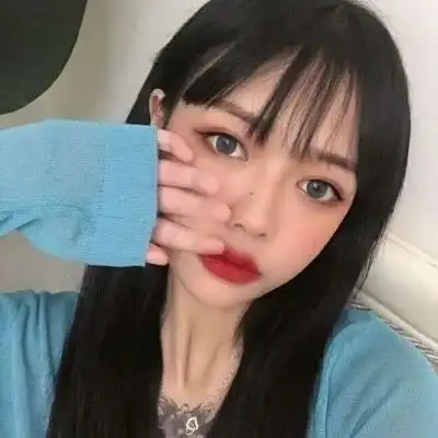 欧美长发女生头像唯美可爱