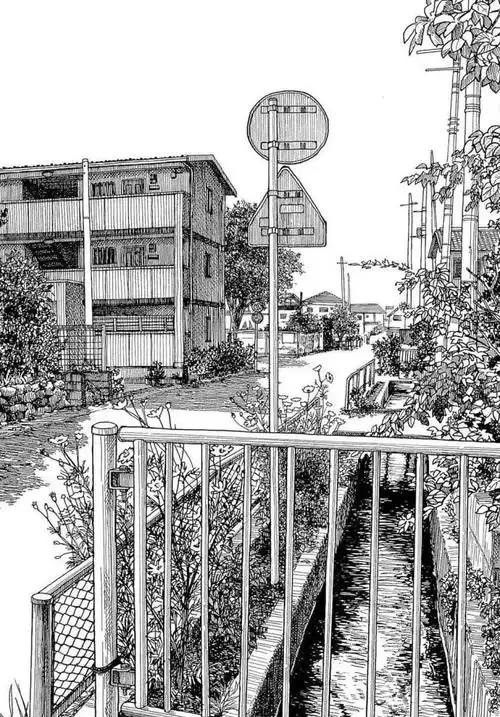 钢笔画临摹图片:一组场景钢笔画_绘画吧-画画