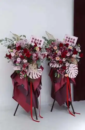 花企画の花花——新式开业花篮集锦