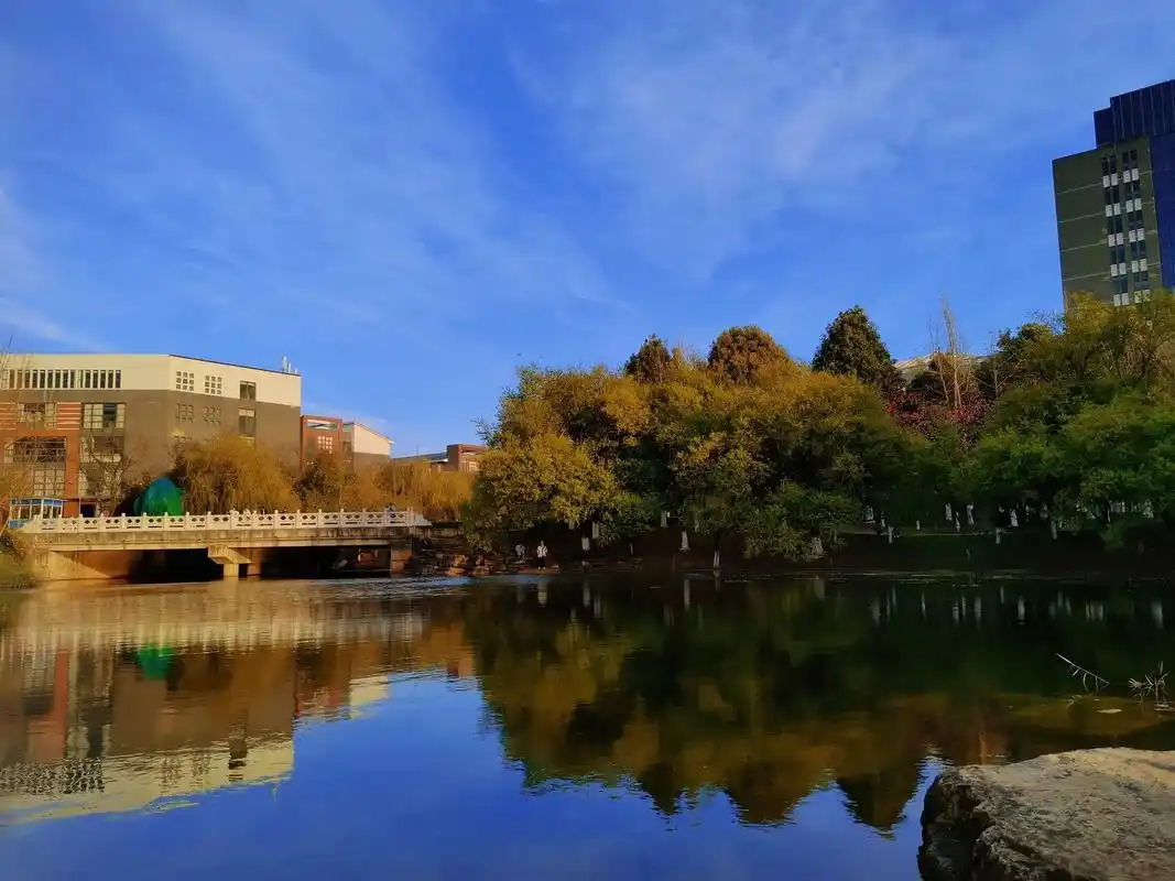 不得不说云师大的风景还是很美的!#摄影 #生活碎片记录 #每 - 抖音