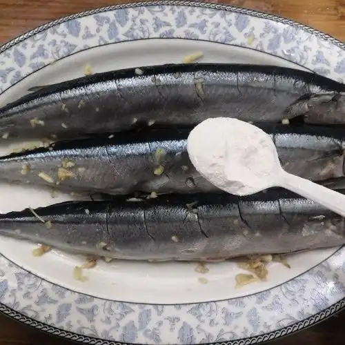 干煎秋刀鱼干香味美鲜美可口