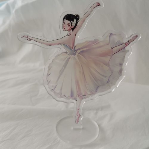 温以凡芭蕾舞立牌难哄亚克力周边立牌预售 温以凡芭蕾舞(双面12cm)