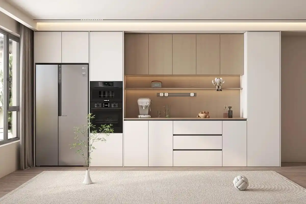 设计分享|高颜值现代简约餐边柜95.#快来抄作业 #餐边柜  - 抖音