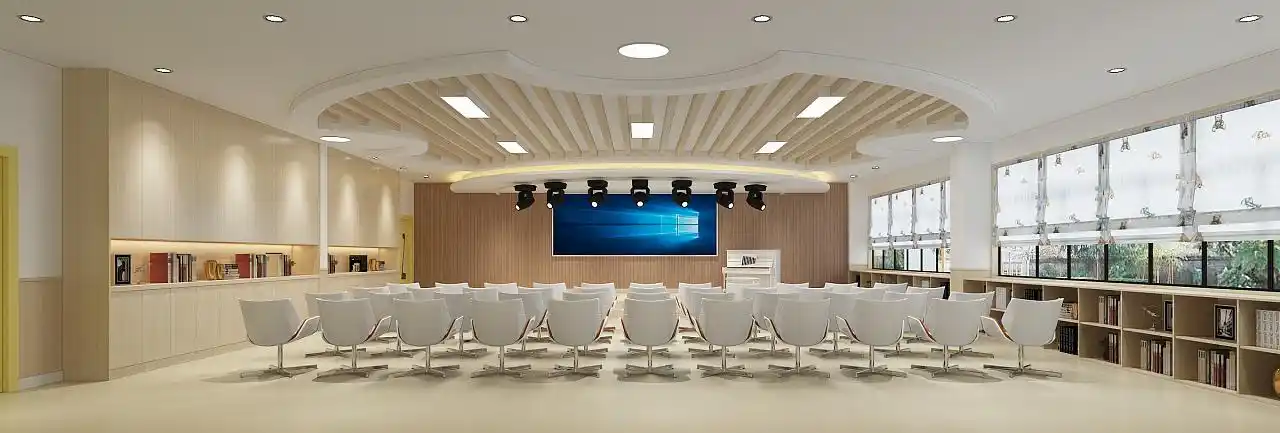 多功能培训活动中心|空间|家装设计|1992效果图汉堡 - 原创作品