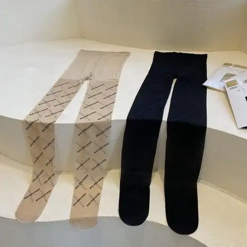 春秋款巴黎世家经典英文字母黑丝秋冬百搭透肉显瘦薄款连裤袜丝袜