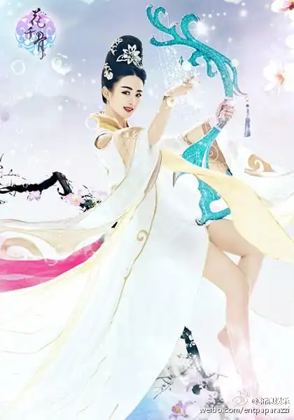 《花千骨》手游高清图片 国民甜心赵丽颖花千骨游戏图集