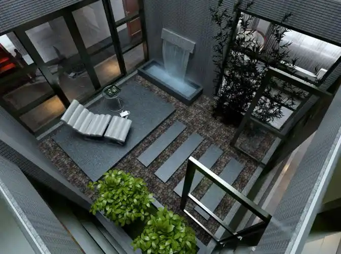 好看得有点过分我们应该如何将底楼小天井的装修呢原来如此