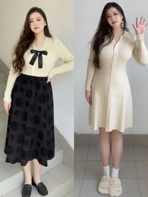 穿衣技巧,只用了这4招,简单又实用,想要提升衣品的胖妹妹们快看过来吧