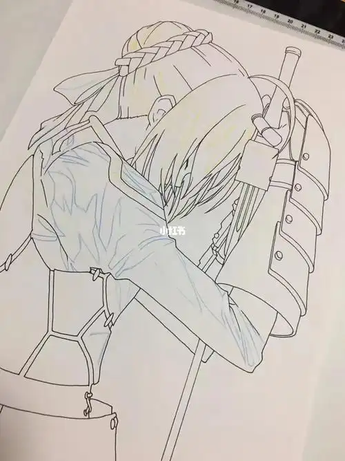 那些年画过的动漫——saber