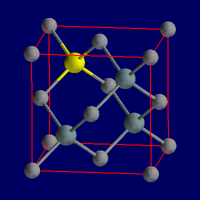 碳化硅晶胞图示