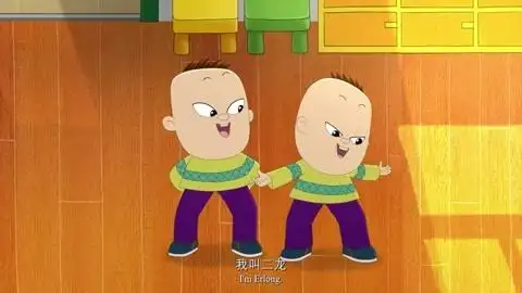 大耳朵图图:图图学校来了新朋友,是双胞胎,可以加入霸王龙了