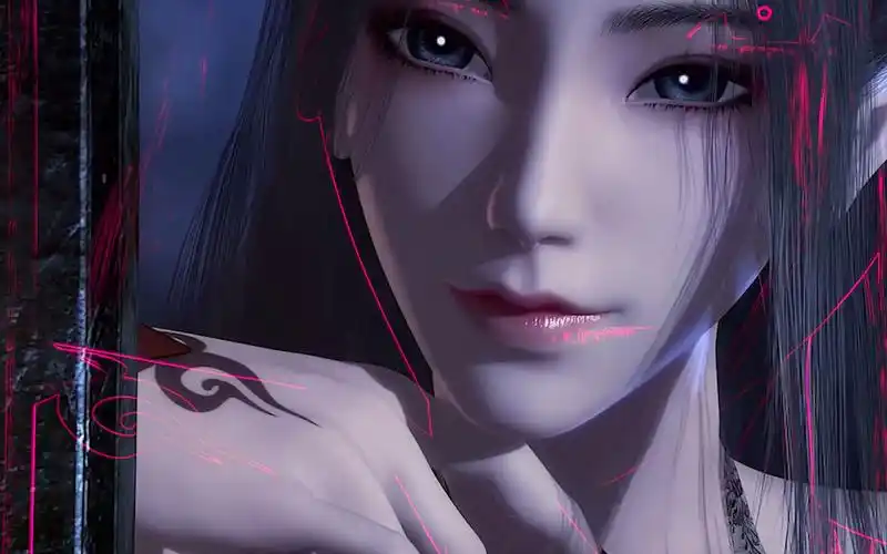 国漫女神焰灵姬4k镜头特写