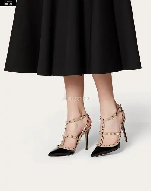 【包邮包税】 valentino华伦天奴 21年春夏 女士 高跟鞋 rockstud