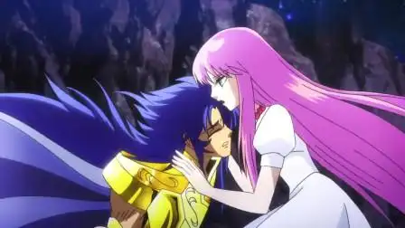 《圣斗士星矢》:黄金圣斗士撒加下跪自残,只求雅典娜的宽恕!