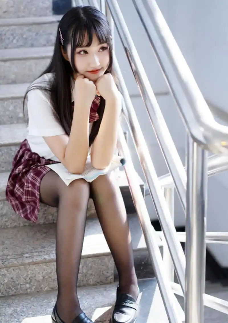 jk制服写真,清纯甜美,青春靓丽