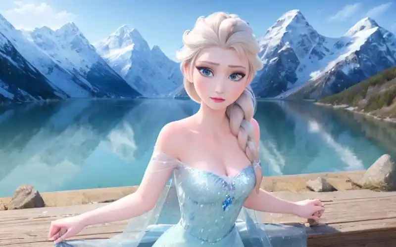 ai绘画|冰雪奇缘|艾尔莎|elsa