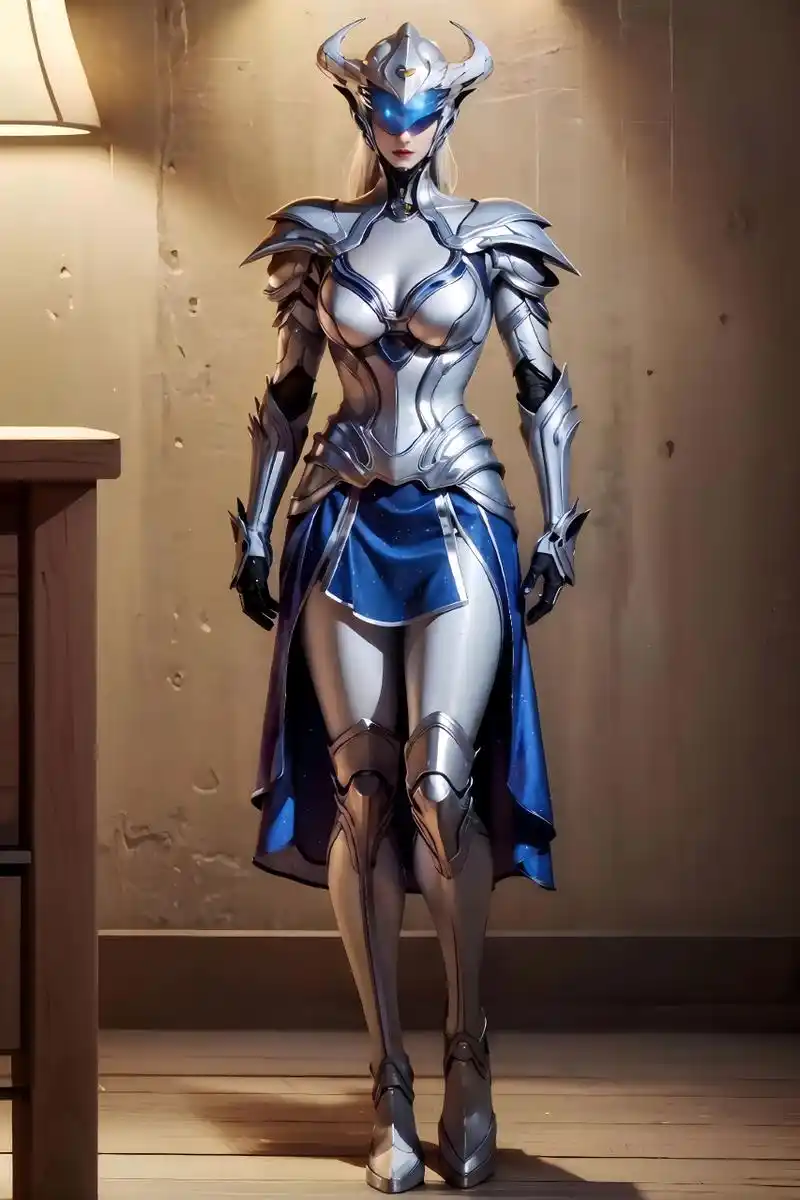 《吞噬星空》国漫女神ai绘图作品:流银护卫属于什么战力级别呢?