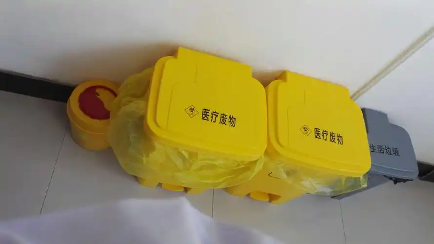 医疗垃圾分类存放合格