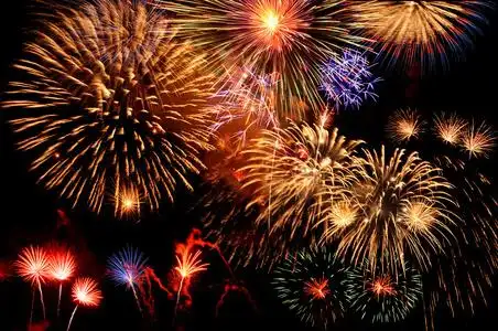 烟花爆竹警示语图片