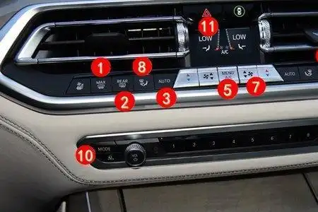 宝马除雾器开关标志