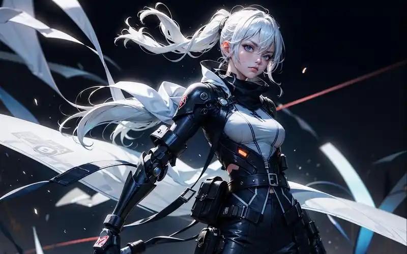 忍者x赛博-ghostrunner|原图 tag 底模 lora分享|横屏高清壁纸|86期ai