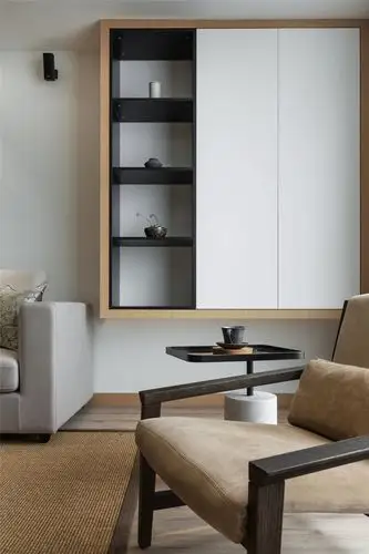 160平简约风格家展示柜图片