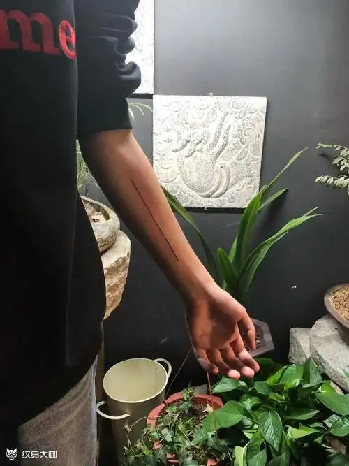 死亡线_纹身图案手稿图片_陆正巧的纹身作品集