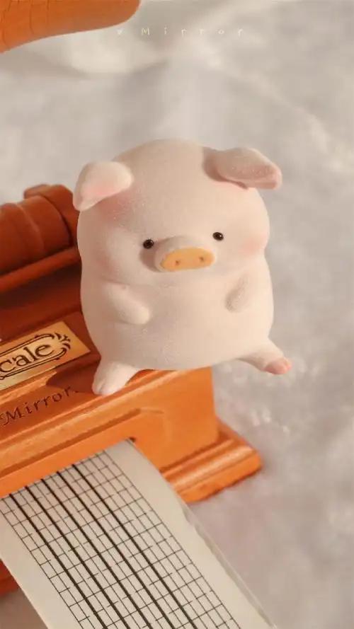 可爱呆萌的小猪静物图片手机壁纸