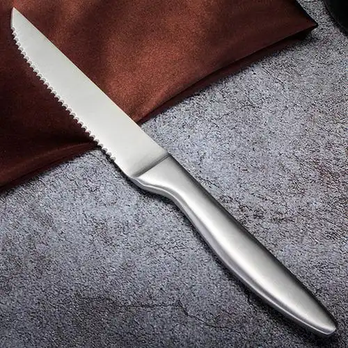 不锈钢牛扒刀酒店西式牛排餐刀西餐餐具切牛肉餐厅厨房全牛扒馆